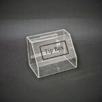 Tipbox Bahşiş Kutusu Şeffaf 15x10xh12cm
