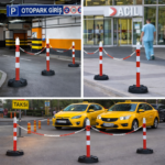 25 Metre Kırmızı Beyaz Plastik Zincir 6mm - Görsel 4