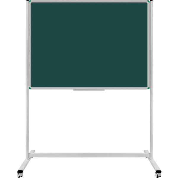 Emaye Yüzey Mobil Yazı Tahtası 90x120cm Yeşil