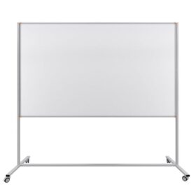 Emaye Yüzey Mobil Yazı Tahtası 120x200cm Beyaz