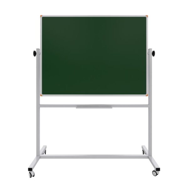 Emaye Yüzey 360° Dönerli Mobil Yazı Tahtası 90x120cm Yeşil