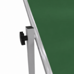 Emaye Yüzey 360° Dönerli Mobil Yazı Tahtası 120x140cm Yeşil - Görsel 6