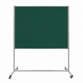 Emaye Yüzey Mobil Yazı Tahtası 120x140cm Yeşil
