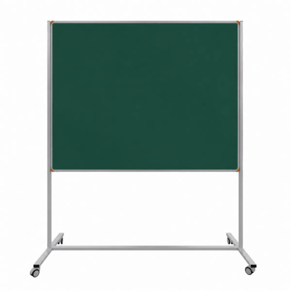 Emaye Yüzey Mobil Yazı Tahtası 120x140cm Yeşil