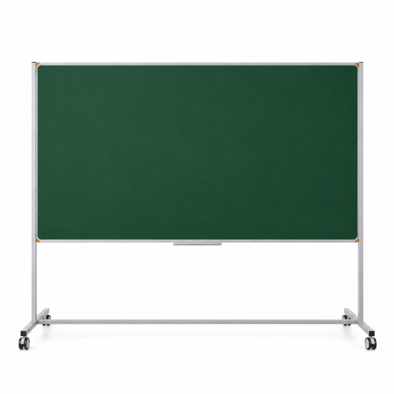 pan 274Y Emaye Yüzey Mobil Yazı Tahtası 120x200cm Yeşil