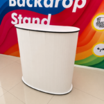 Woody Desk Karşılama ve Tanıtım Standı - Görsel 9