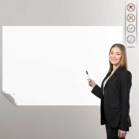 Elektrostatik Kağıt Tahta 100x60cm - Beyaz 10'lu