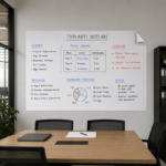 Elektrostatik Kağıt Tahta 100x60cm - Beyaz 10'lu - Görsel 3