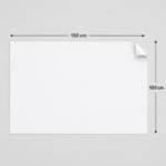 Elektrostatik Kağıt Tahta 150x100cm - Beyaz 2'li - Görsel 2
