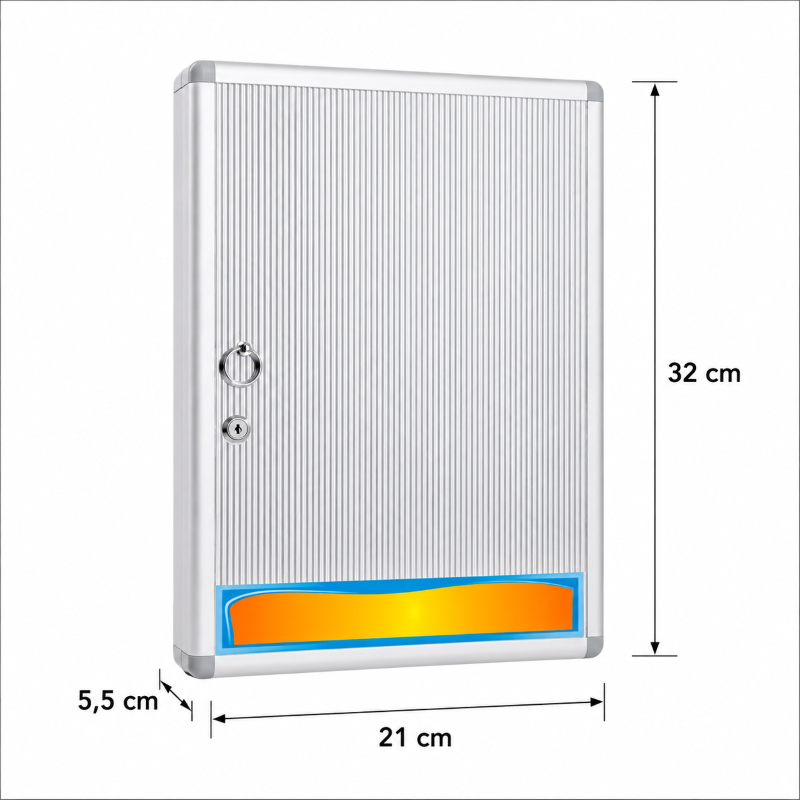 ithal anahtar dolabı 24 24'lü İthal Alüminyum Anahtar Dolabı