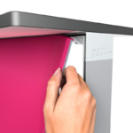 Katlanabilir Ledbox Tekstil Fold Desk Karşılama Standı - Görsel 5