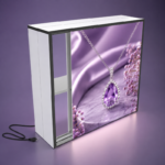 Ledbox Tekstil Desk Karşılama Standı - Görsel 2