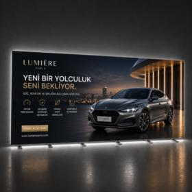 Modüler Ledbox Backdrop Stand 600x245cm