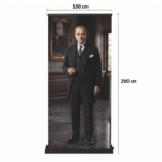 Atatürk Poster Baskılı Pro Roll Up Banner 100x200cm No:5