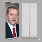 Cumhurbaşkanı Poster Baskılı Roll Up Banner 100x200cm No:3 - Görsel 3