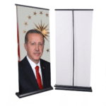 Cumhurbaşkanı Poster Baskılı Pro Roll Up Banner 85x200cm No:2 - Görsel 2