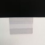 C Tipi Yapışkanlı PVC Şeffaf Etiketlik 6x4cm - Görsel 5