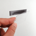 Cep Tipi Mıknatıslı Şeffaf Etiketlik 8x3cm (U Tipi) - Görsel 5